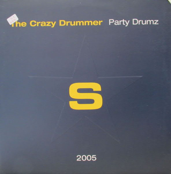 The Crazy Drummer - Party Drumz (12", Promo)