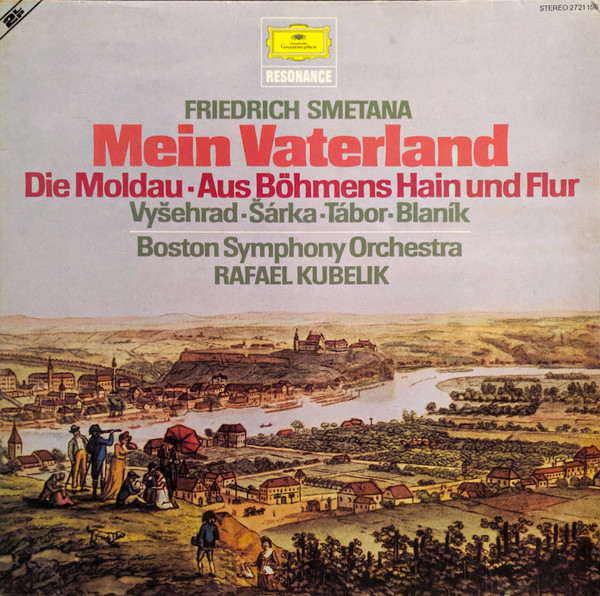 Friedrich Smetana* – Boston Symphony Orchestra, Rafael Kubelik - Mein Vaterland (2xLP, RE)