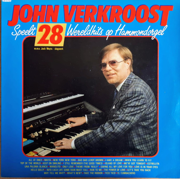 John Verkroost - Speelt 28 Wereldhits Op Hammondorgel (LP)