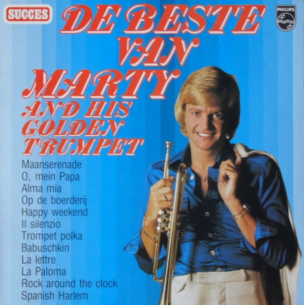 Marty (7) - De Beste Van Marty And His Golden Trumpet (LP, Comp)