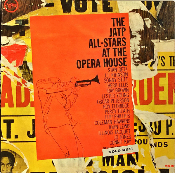 Jazz At The Philharmonic - The JATP All-Stars At The Opera House (LP, Album)