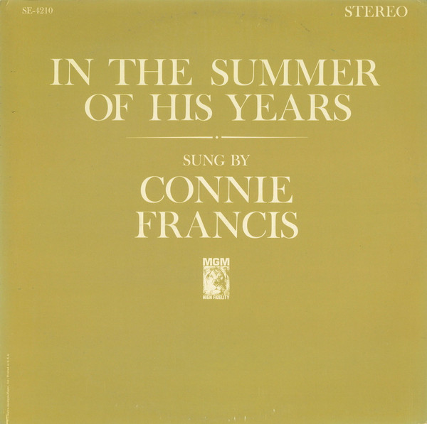 Connie Francis - In The Summer Of His Years (LP)
