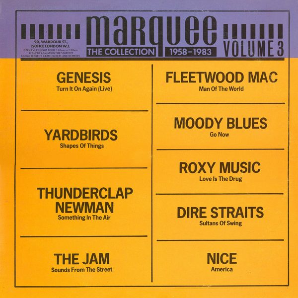 Various - Marquee - The Collection 1958-1983, Volume 3 (LP, Comp)