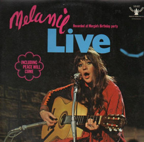 Melanie (2) - Melanie Live (LP, Album)