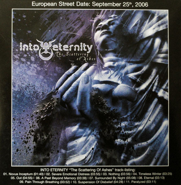 Into Eternity - The Scattering Of Ashes (CD, Album, Promo)