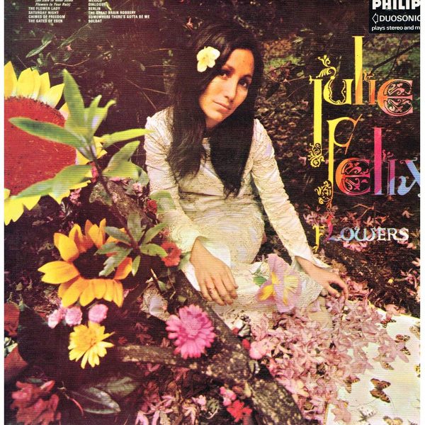 Julie Felix - Flowers (LP, Album, Duo)