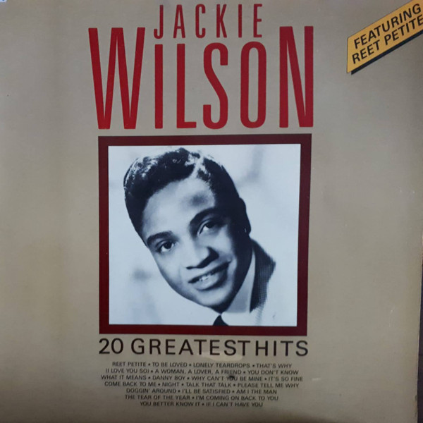 Jackie Wilson - 20 Greatest Hits (LP, Comp)