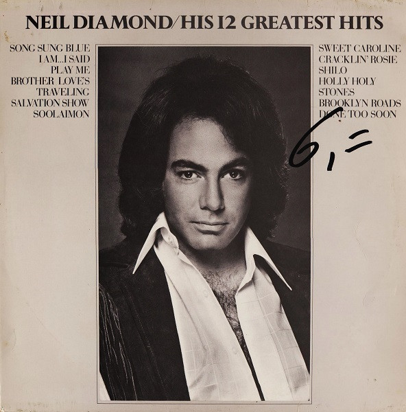 Neil Diamond - His 12 Greatest Hits (LP, Comp)