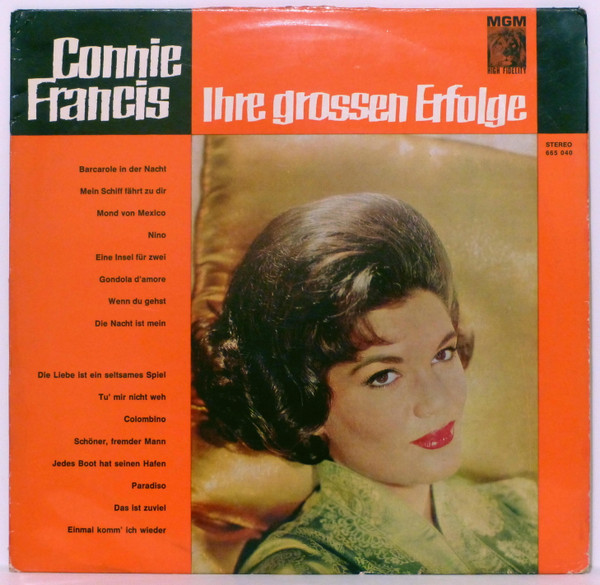 Connie Francis - Ihre Grossen Erfolge (LP, Comp)