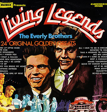 Everly Brothers - Living Legends (LP, Comp)