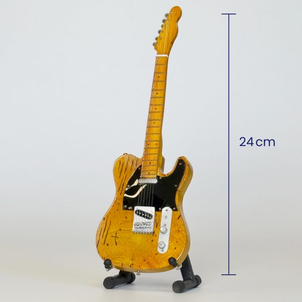 MINIATUURGITAAR ( KEITH RICHARDS ) THE ROLLING STONES