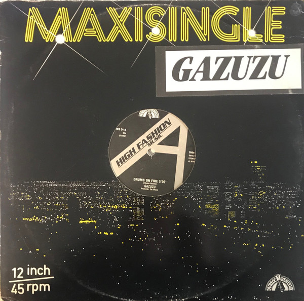 Gazuzu - Drums On Fire / Nana-Banana (12")