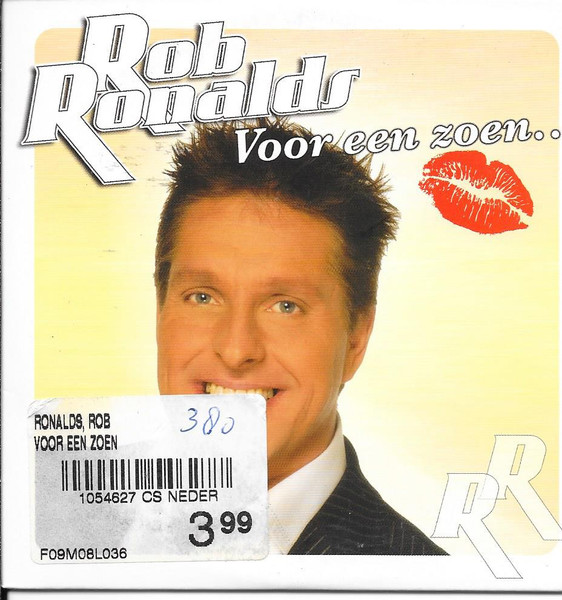 Rob Ronalds - Voor Een Zoen (CD, Single)