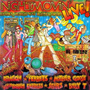 Various - Nightmovin' Live (2xLP, Album, Gat)
