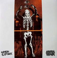 Homem Elefante, Ameaça Cigana - Homem Elevante / Ameaça Cigana Split (LP, Tra)