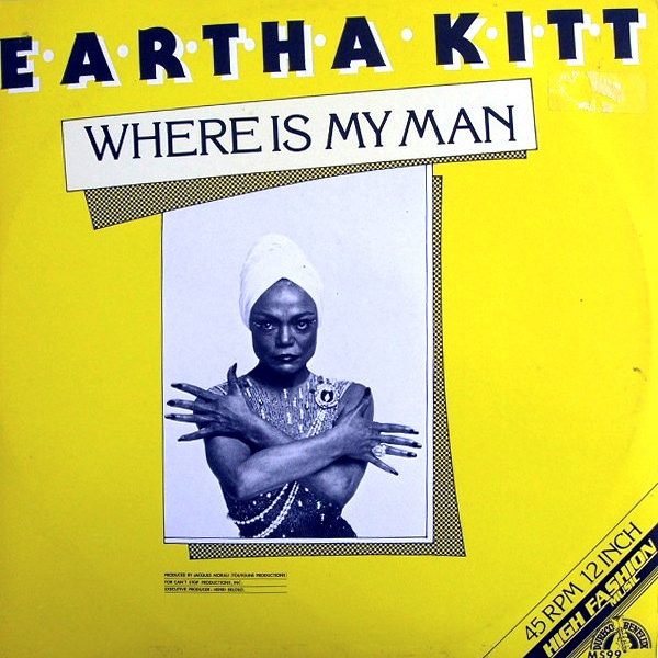 Eartha Kitt - Where Is My Man (12")