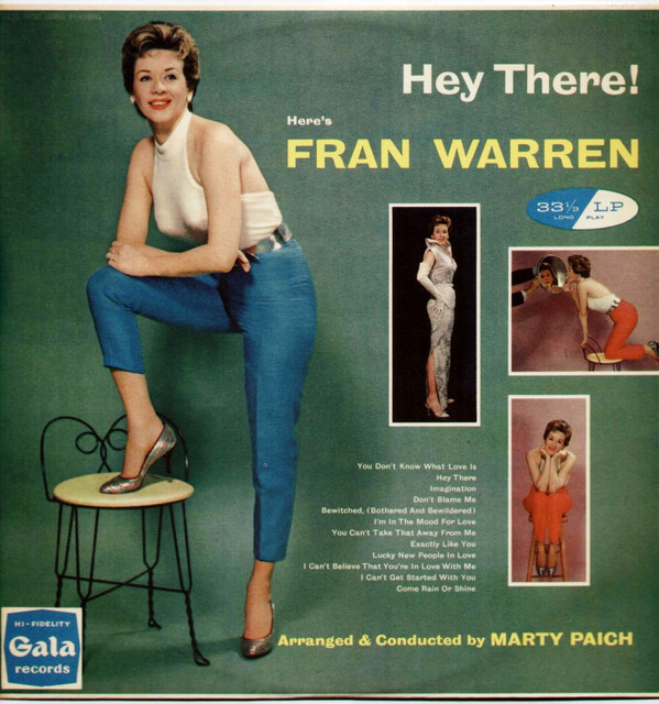 Fran Warren - Hey There!  Here's Fran Warren (LP, Album, Styrene)