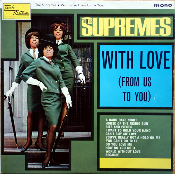 The Supremes - With Love (From Us To You) (LP, Album, Mono)