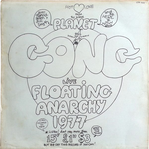 Planet Gong (2) - Live Floating Anarchy 1977 (LP, Album, Sug)