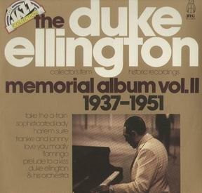 Duke Ellington - The Duke Ellington Memorial Album, Vol. II (1937-1951) (2xLP, Comp)