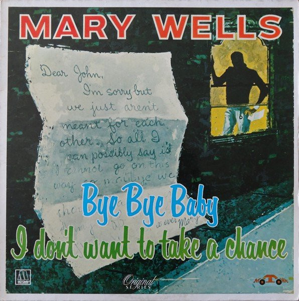 Mary Wells - Bye Bye Baby (LP, Album, RE)