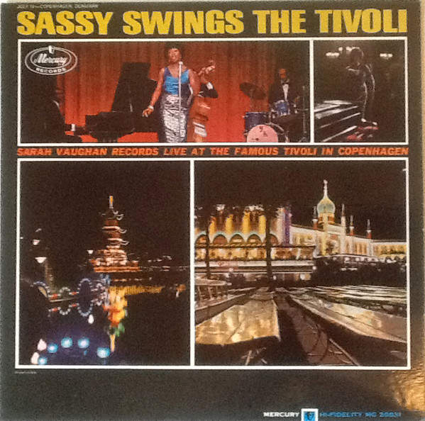 Sarah Vaughan - Sassy Swings The Tivoli (LP, Album, Mono)