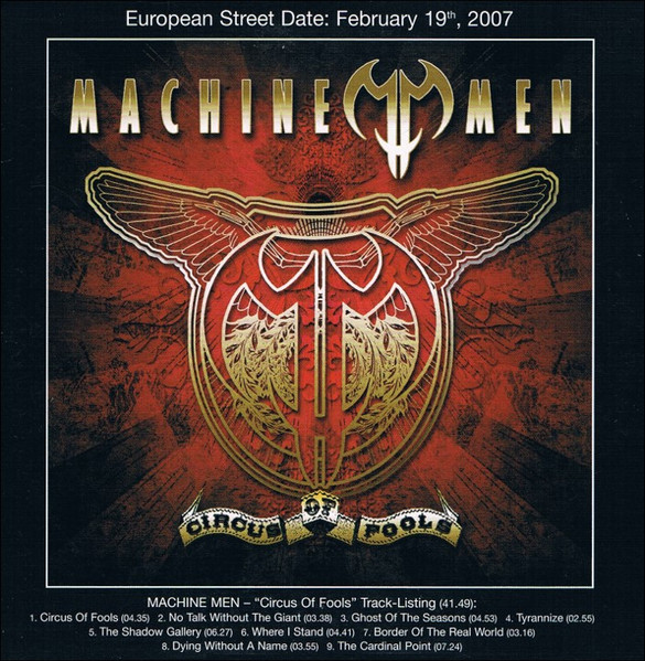 Machine Men - Circus Of Fools (CD, Album, Promo)