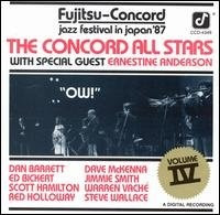 The Concord All Stars With Special Guest Ernestine Anderson - Ow! (LP, Album)