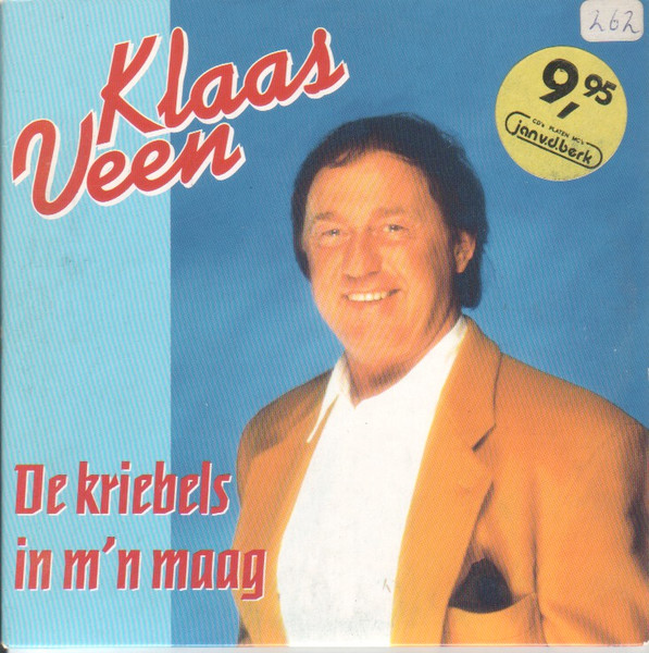 Klaas Veen - De Kriebels In M'n Maag (CD, Single)