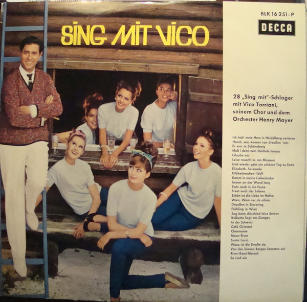 Vico Torriani - Sing Mit Vico (LP, Album, Mono)