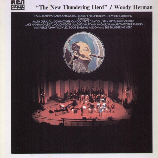 Woody Herman & The New Thundering Herd - The 40th Anniversary, Carnegie Hall Concert (2xLP, Album, Gat)