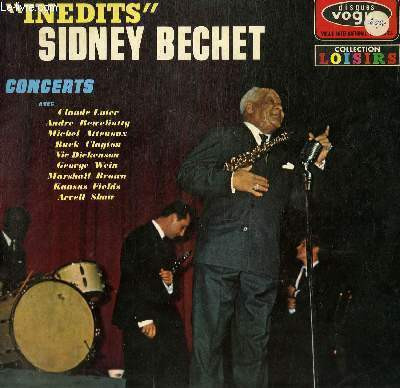 Sidney Bechet - Inédits (LP, Album, Mono)
