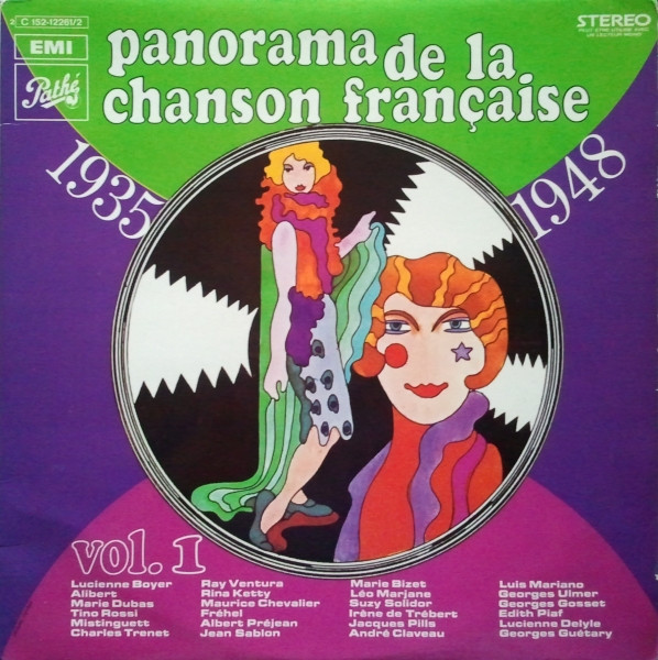 Various - Panorama De La Chanson Française Vol.1 1935/1948 (2xLP, Comp, Gat)