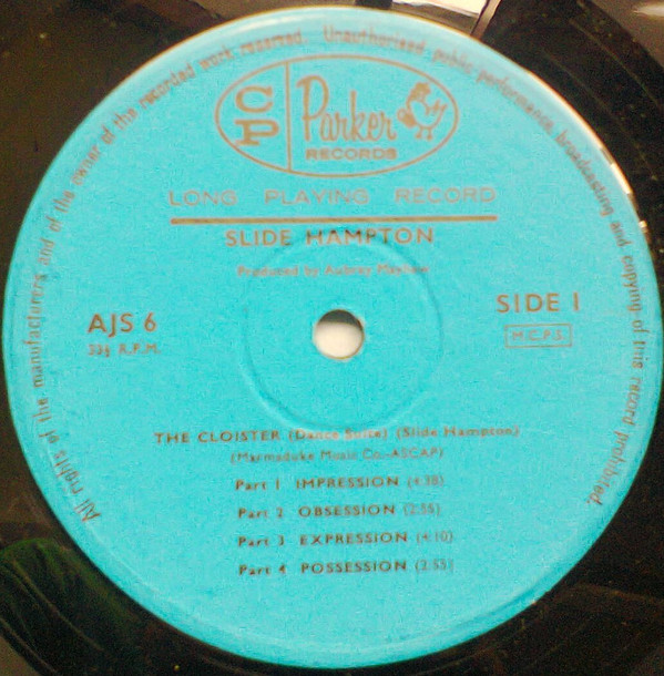 Slide Hampton - Two Sides Of Slide (LP, Album, Mono)