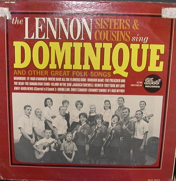 The Lennon Sisters - Dominique  (LP, Album, Mono)