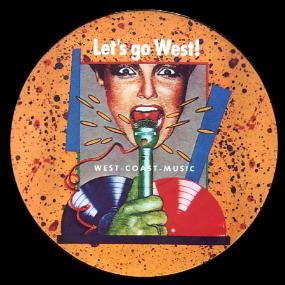 Various - Let's Go West! West Coast Music The Best Of West (LP, Comp, Pic)