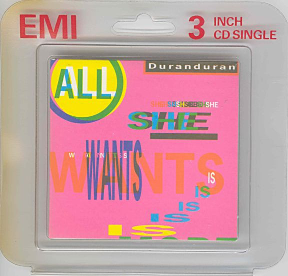 Duran Duran - All She Wants Is (CD, Mini, Single)