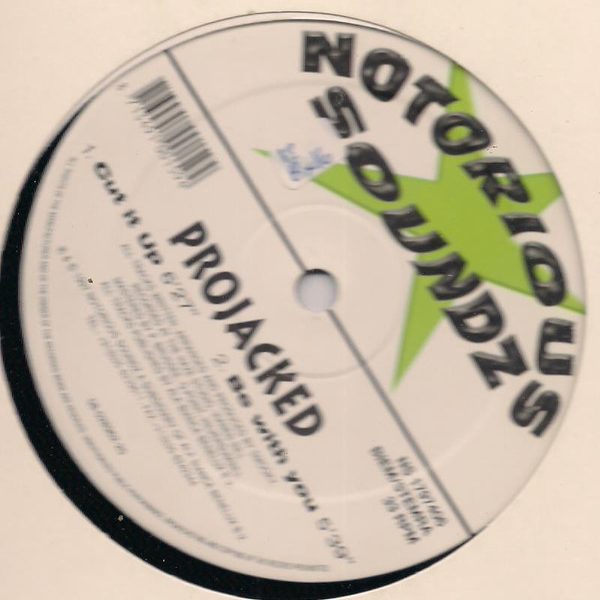 Projacked - Cut It Up / Be With You (12", S/Sided)