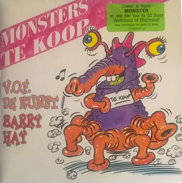 VOF De Kunst / Barry Hay - Monsters Te Koop (CD, Single)