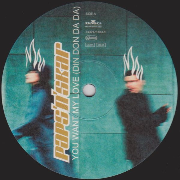 Paps N Skar - You Want My Love (Din Don Da Da) (12")