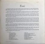 Toni Harper - Toni (LP, Album, Mono, RE) - Afbeelding 2