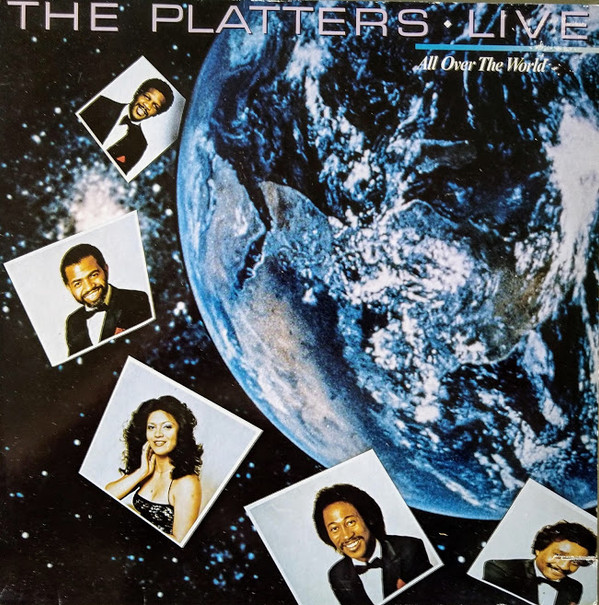 The Platters - The Platters Live - All Over The World (LP, Album)