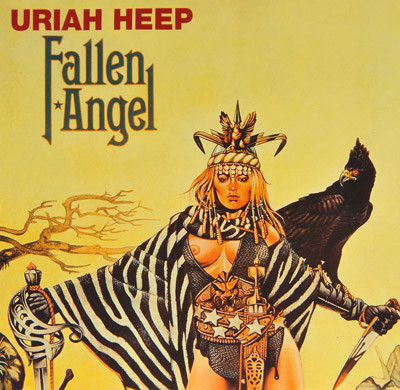 Uriah Heep - Fallen Angel (LP, Album, RE, 180)