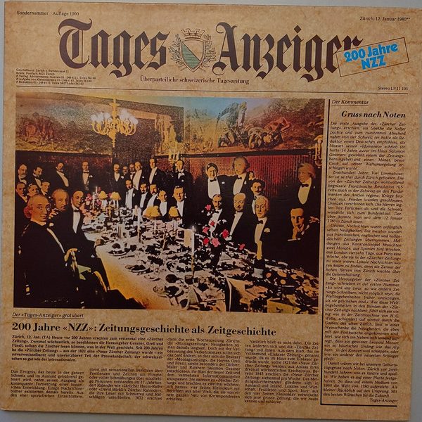 Various - 200 Jahre NZZ (LP, Album)