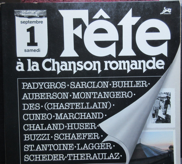 Various - Fête À La Chanson Romande (2xLP)