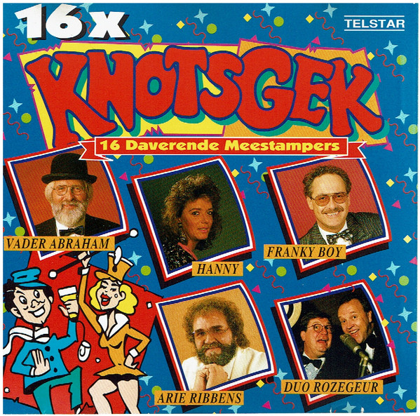Various - 16x Knotsgek - 16 Daverende Meestampers 1993 (CD, Comp)