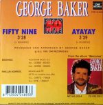 George Baker - Fifty Nine (CD, Single) - Afbeelding 2