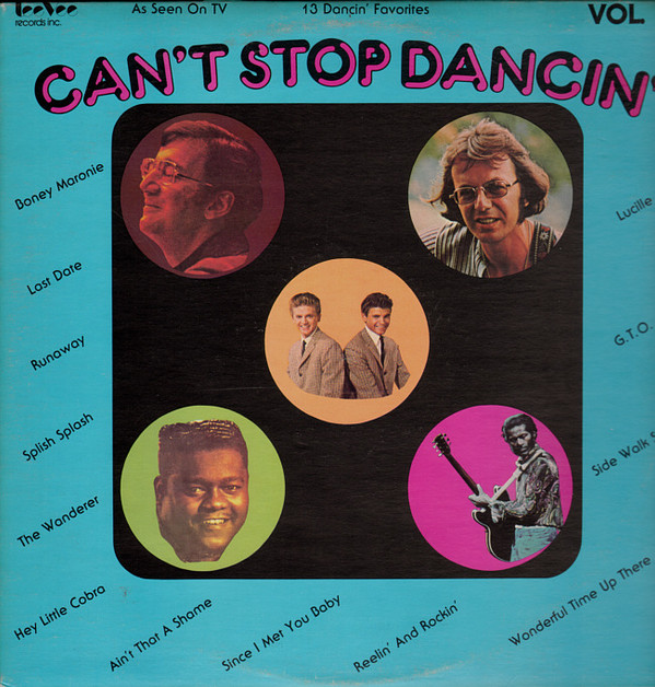 Various - Can't Stop Dancin' Vol. 1 (LP, Comp)