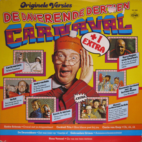 Various - De Daverende Dertien Carnaval + 1 Extra (LP, Comp)