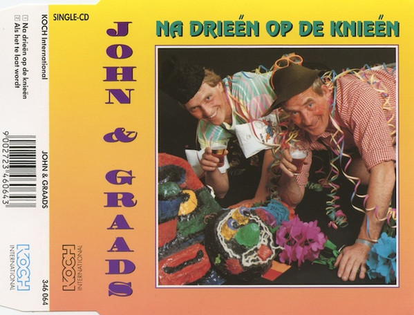 John & Graads - Na Drieën Op De Knieën (CD, Single)